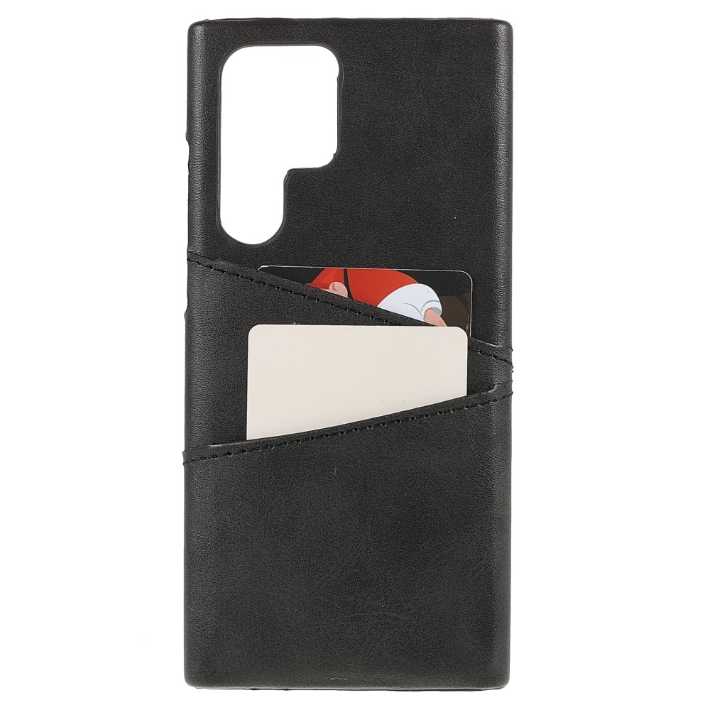 Funda Card Slots Samsung Galaxy S22 Ultra Black