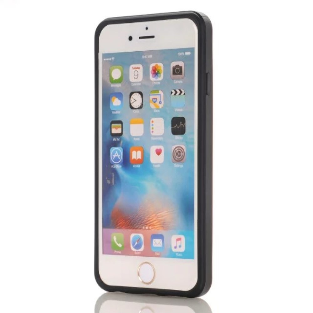 Funda con ranura para tarjetas iPhone SE 2020 Oro rosa