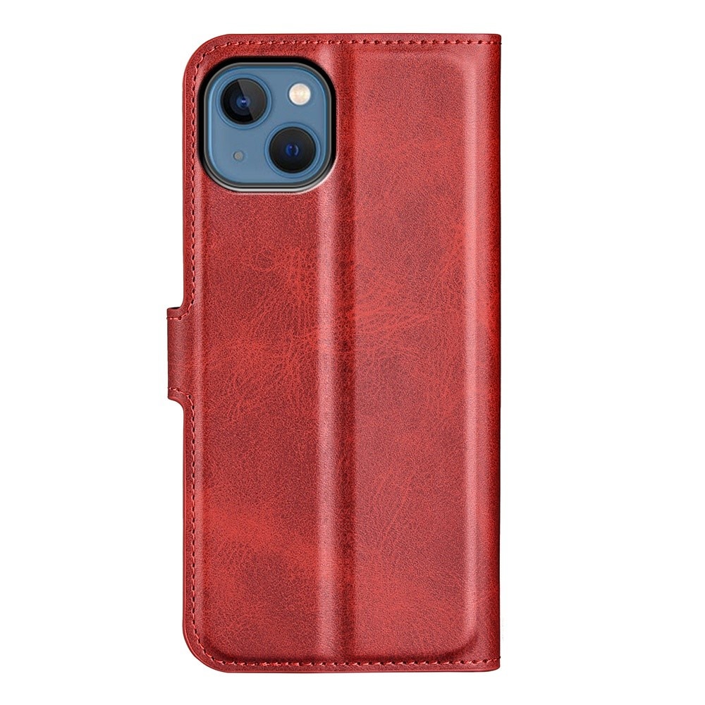 Cartera Leather Wallet iPhone 14 Red