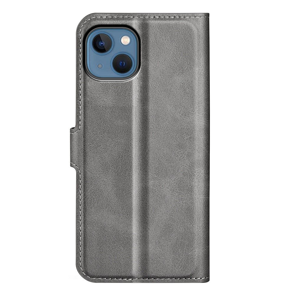 Cartera Leather Wallet iPhone 14 Grey