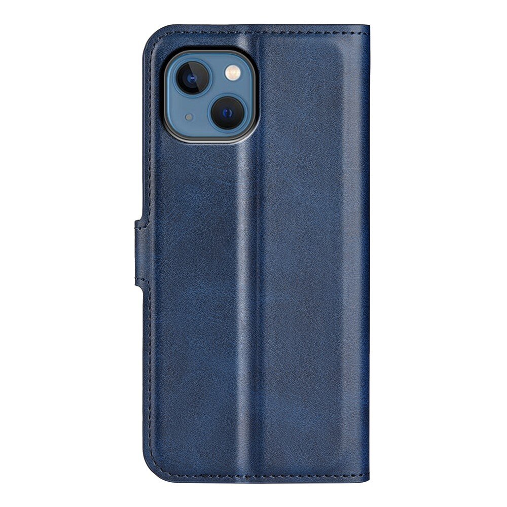 Cartera Leather Wallet iPhone 14 Blue