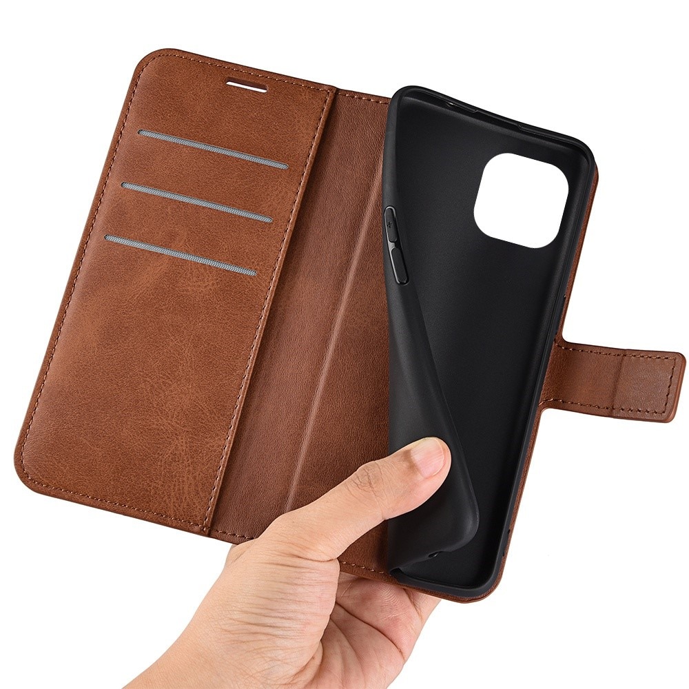 Cartera Leather Wallet iPhone 14 Brown