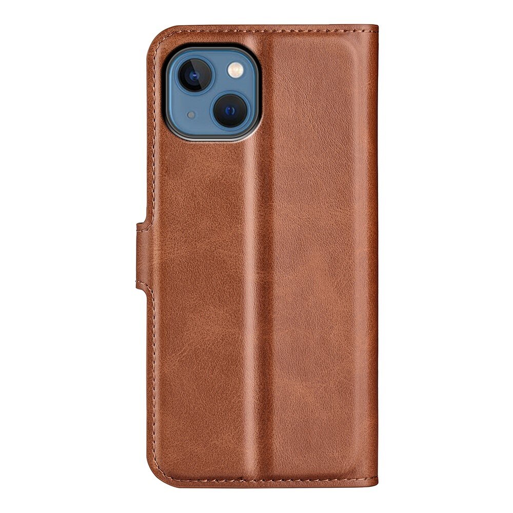 Cartera Leather Wallet iPhone 14 Brown