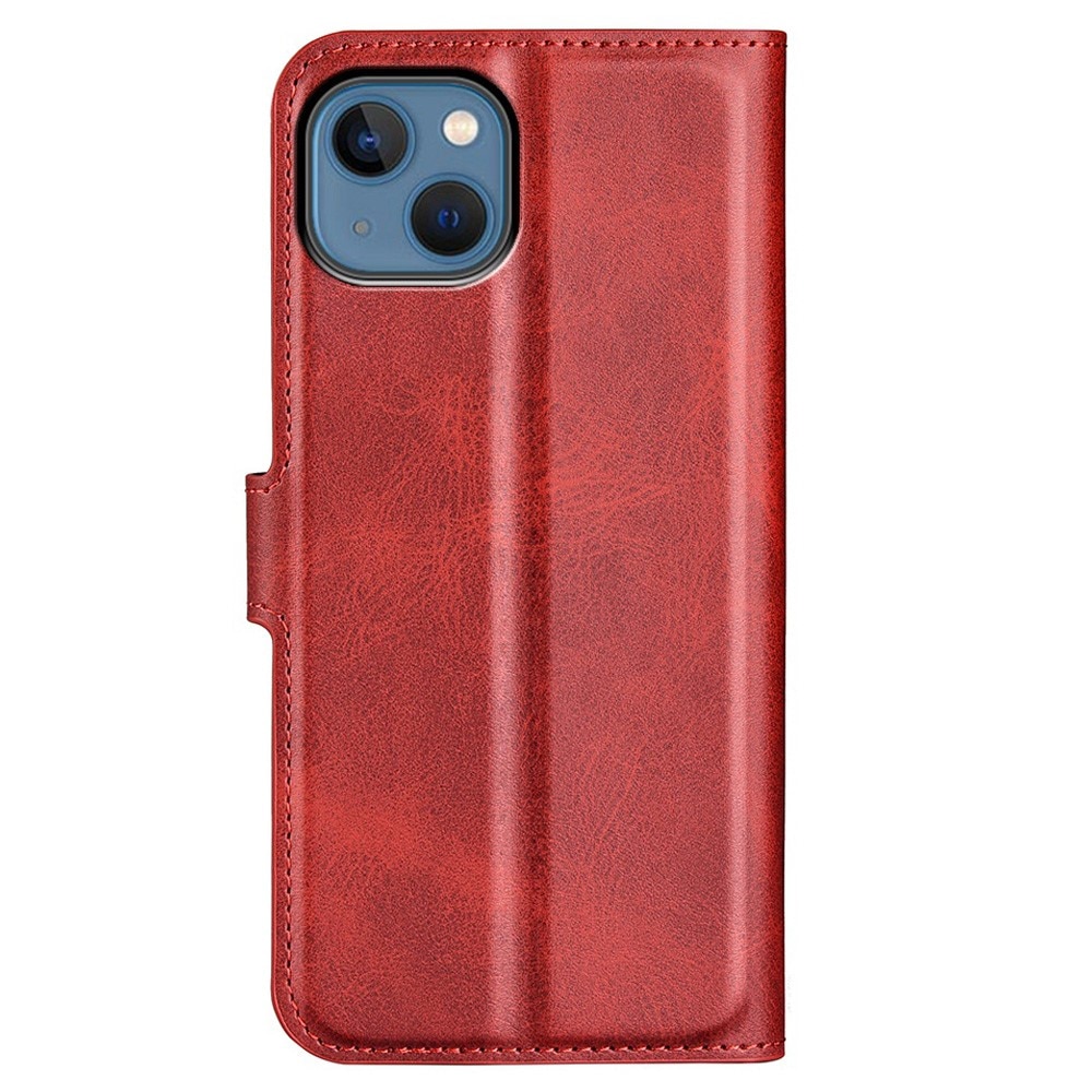 Cartera Leather Wallet iPhone 14 Plus Red