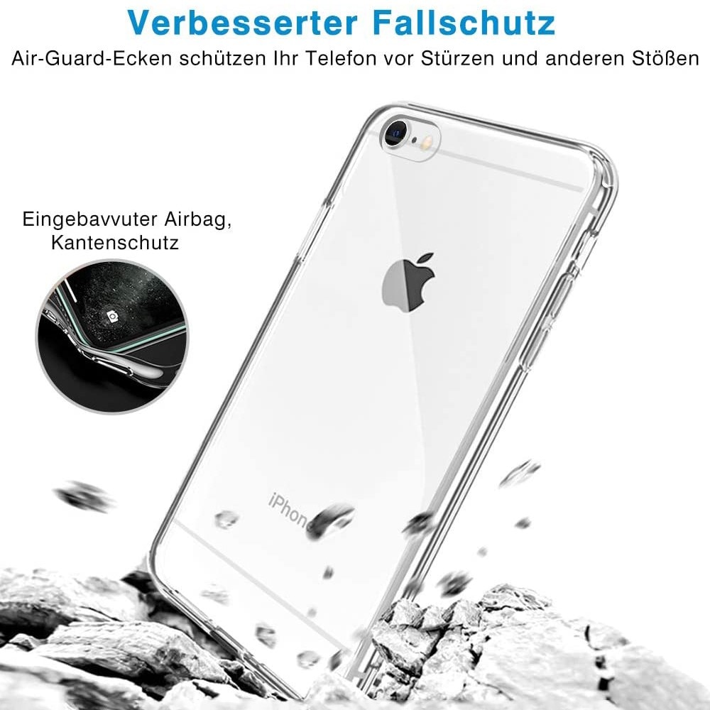 Funda Soft TPU iPhone SE (2022) Transparente