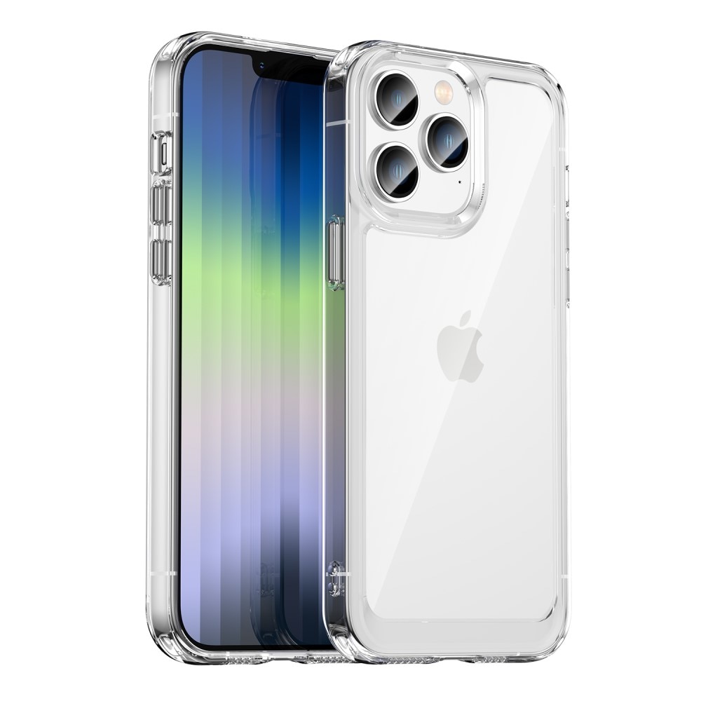 Funda híbrida Crystal Hybrid para iPhone 14 Pro Max, transparente