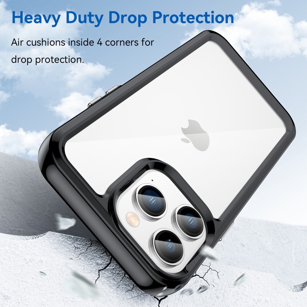 Funda híbrida para iPhone 14 Pro Negro