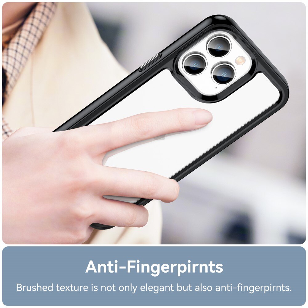 Funda híbrida para iPhone 14 Pro Negro