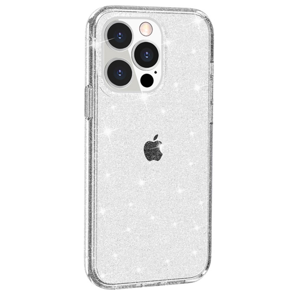 Funda Liquid Glitter iPhone 14 Pro Max Transparente