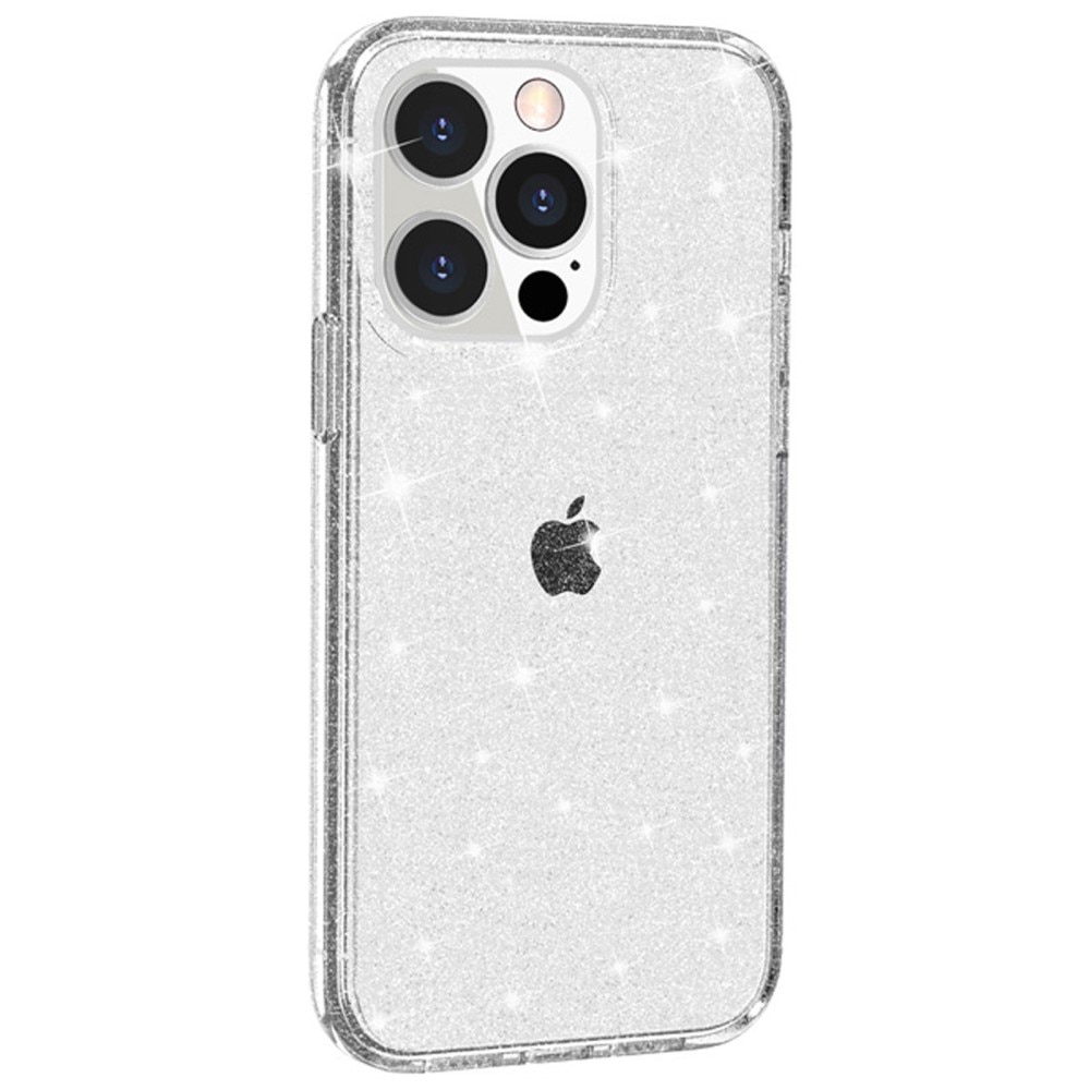 Funda Liquid Glitter iPhone 14 Pro Transparente