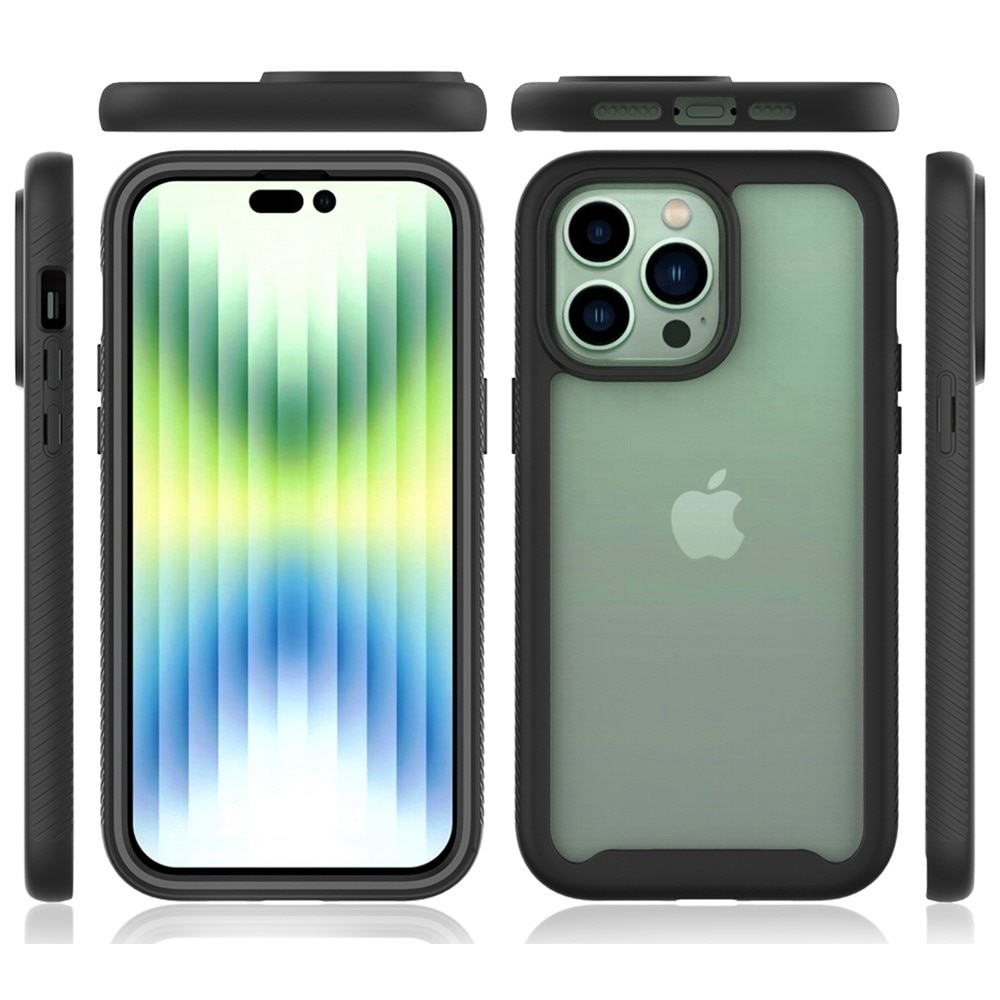 Funda con cobertura total iPhone 14 Plus Negro