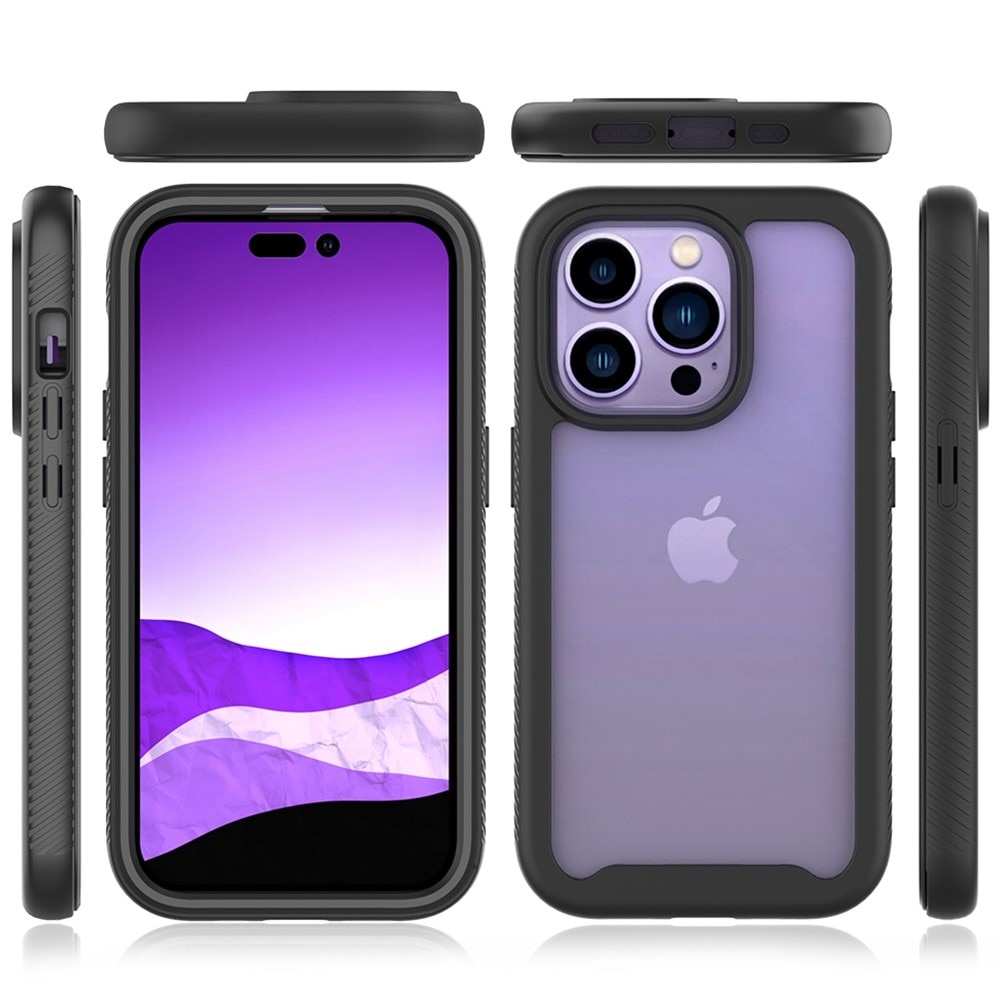 Funda con cobertura total iPhone 14 Pro Negro