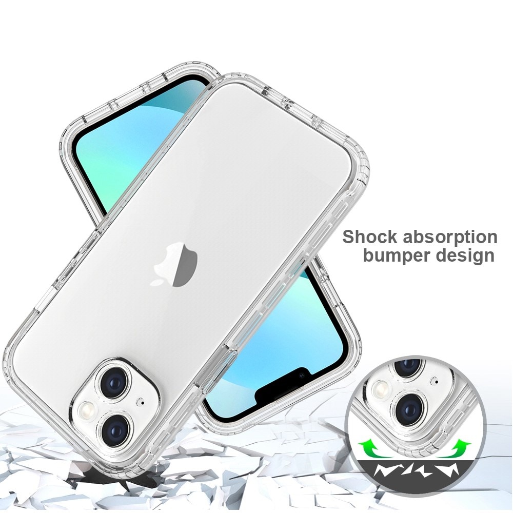 Funda con cobertura total iPhone 14 Plus Transparente