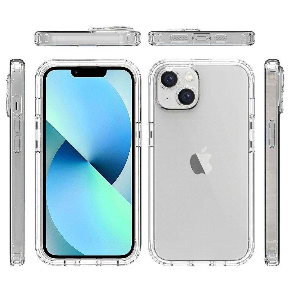 Funda con cobertura total iPhone 14 Plus Transparente