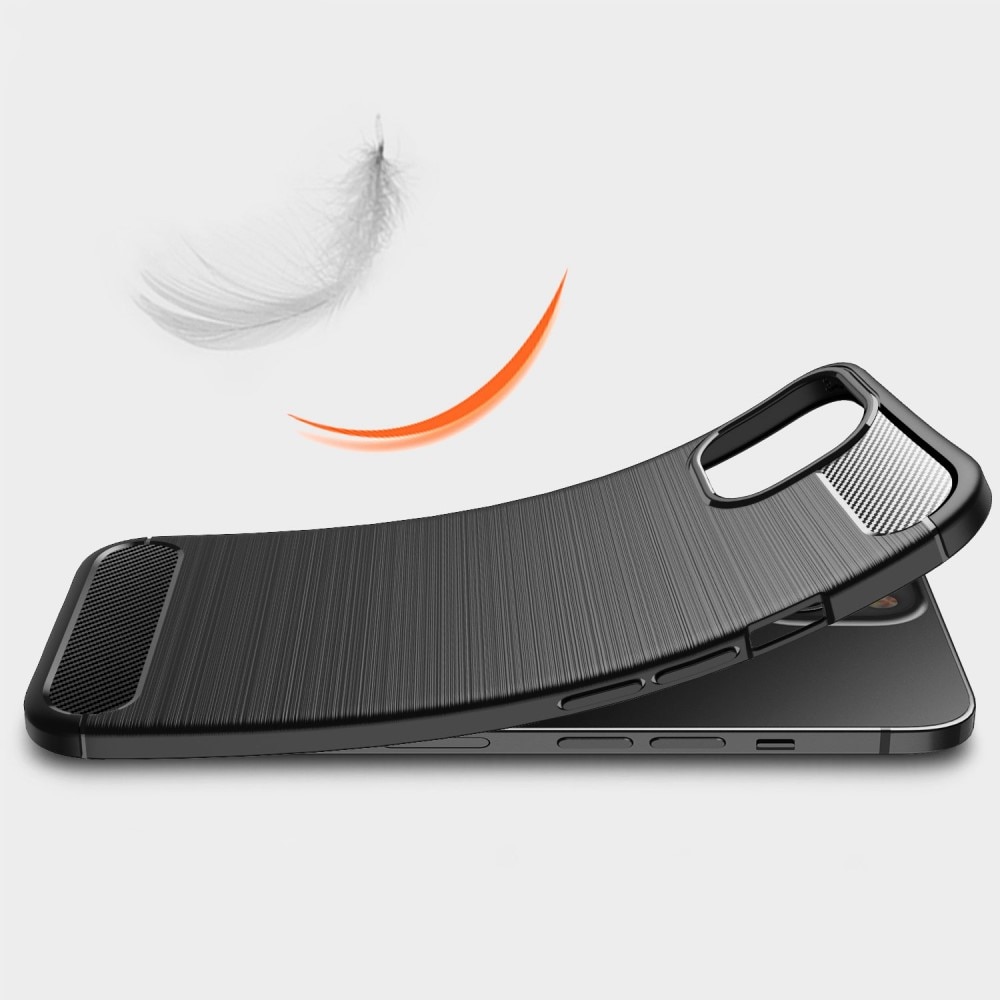 Funda Brushed TPU Case iPhone 14 Plus Black