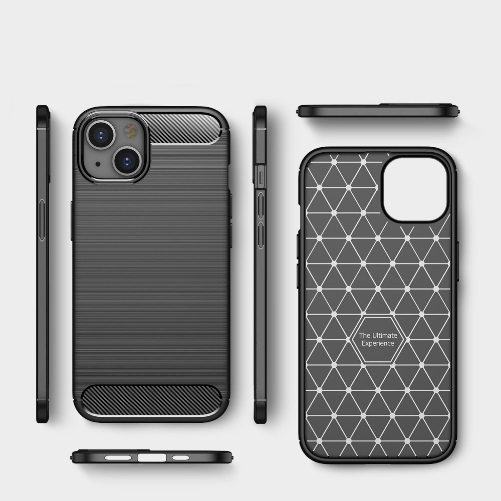 Funda Brushed TPU Case iPhone 14 Plus Black