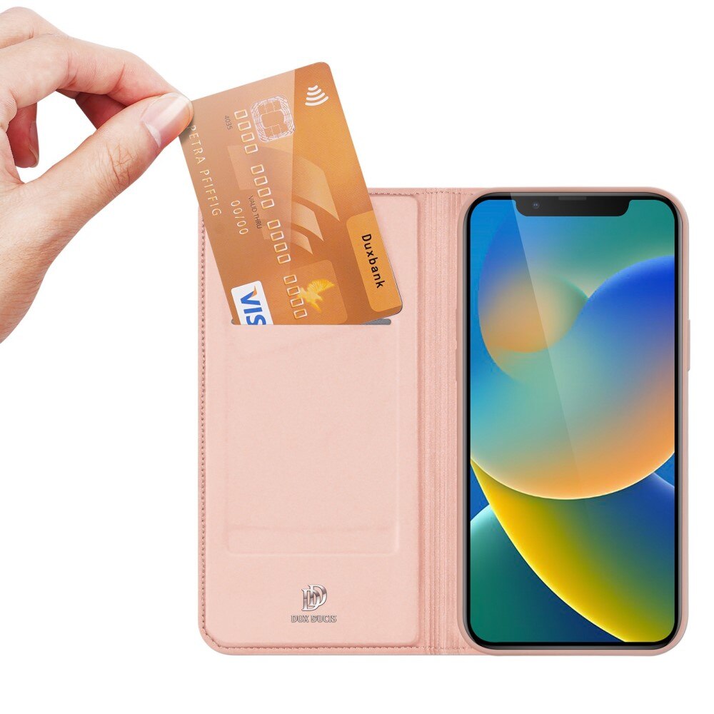 Cartera Skin Pro Series iPhone 14 Rose Gold