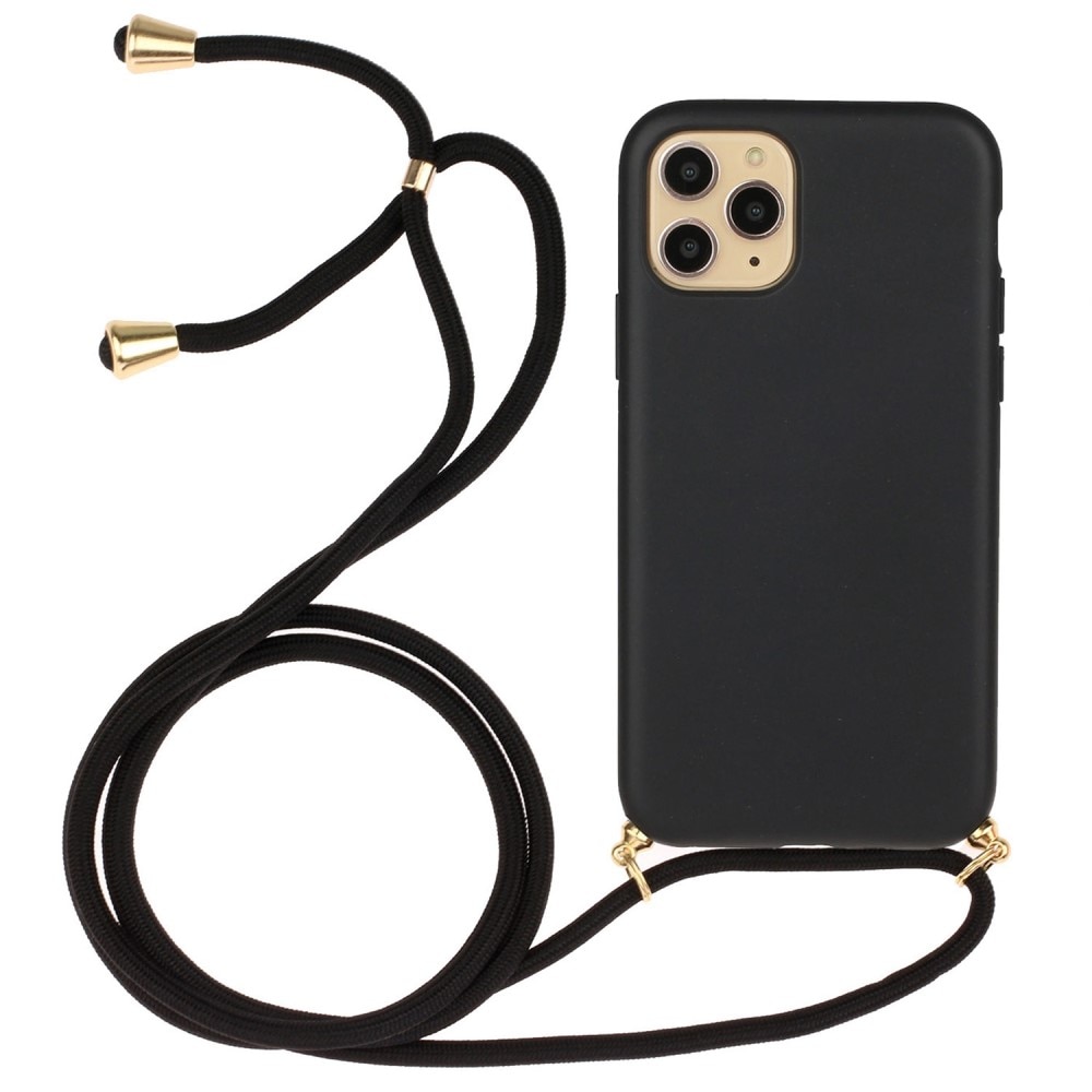 Funda con correa colgante iPhone 14 Pro Max Negro