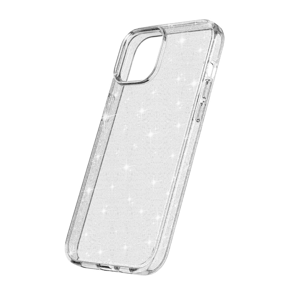 Funda Liquid Glitter iPhone 15 transparente