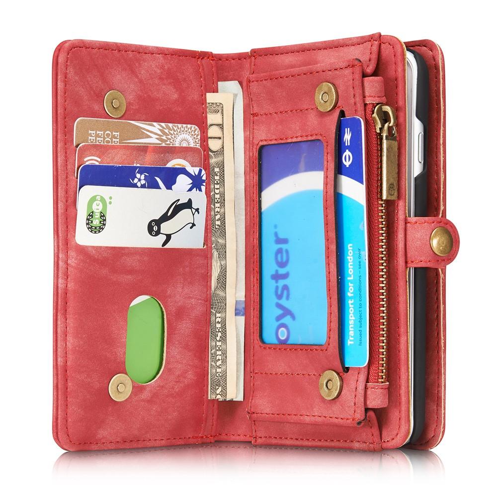 Cartera Multi-Slot iPhone SE 2022 Rojo