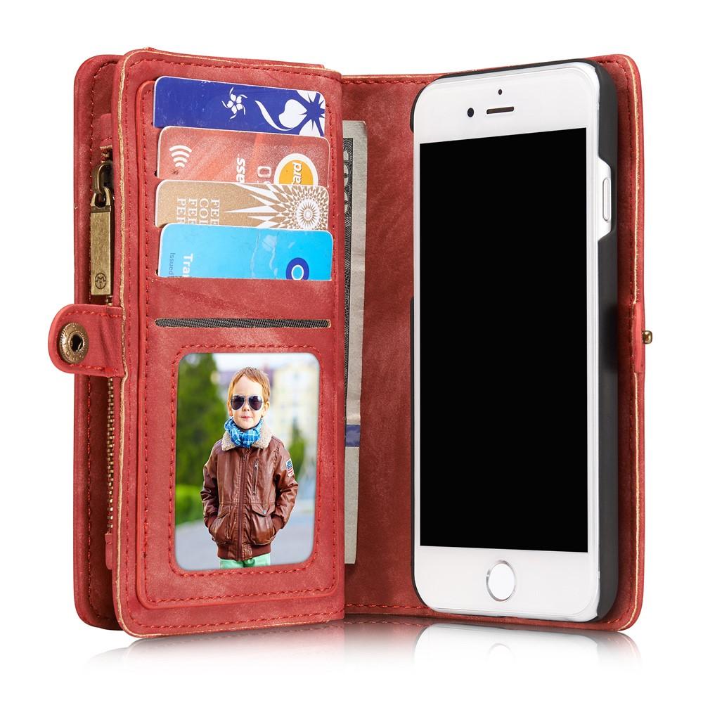 Cartera Multi-Slot iPhone SE 2022 Rojo