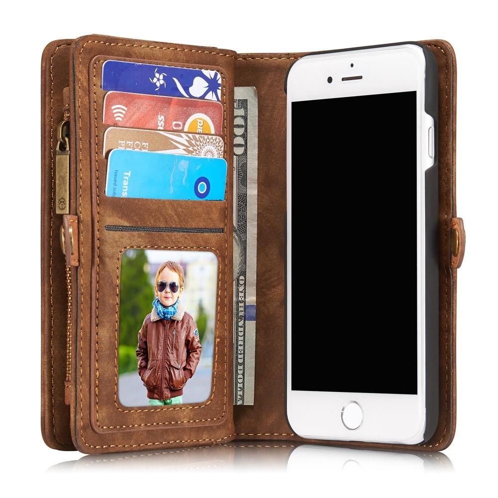 Cartera Multi-Slot iPhone 8 Marrón