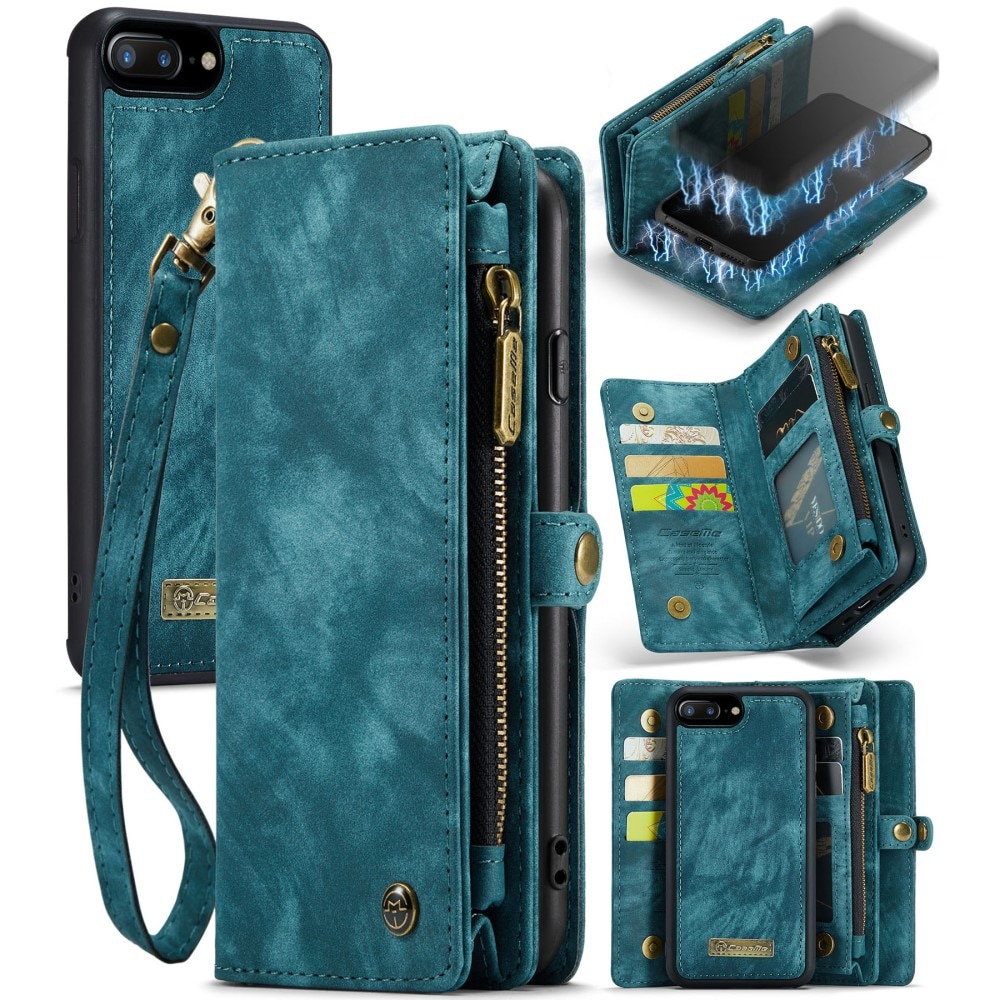 Cartera Multi-Slot iPhone 7 Plus/8 Plus Azul