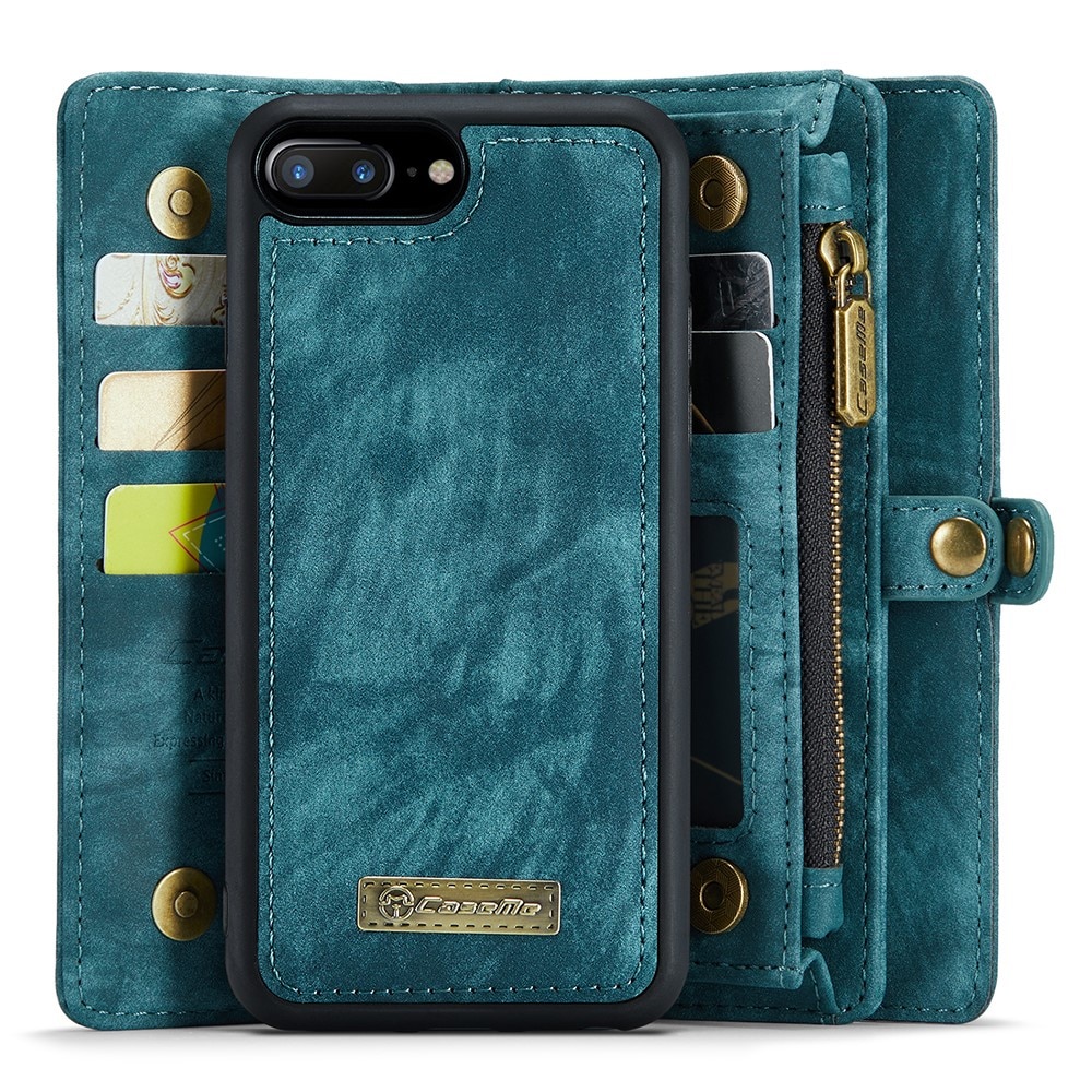 Cartera Multi-Slot iPhone 7 Plus/iPhone 8 Plus Azul