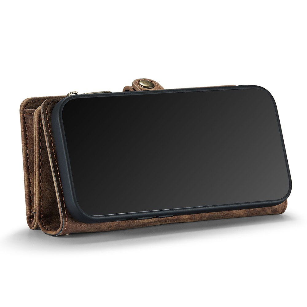 Cartera Multi-Slot iPhone 7 Plus/iPhone 8 Plus Marrón