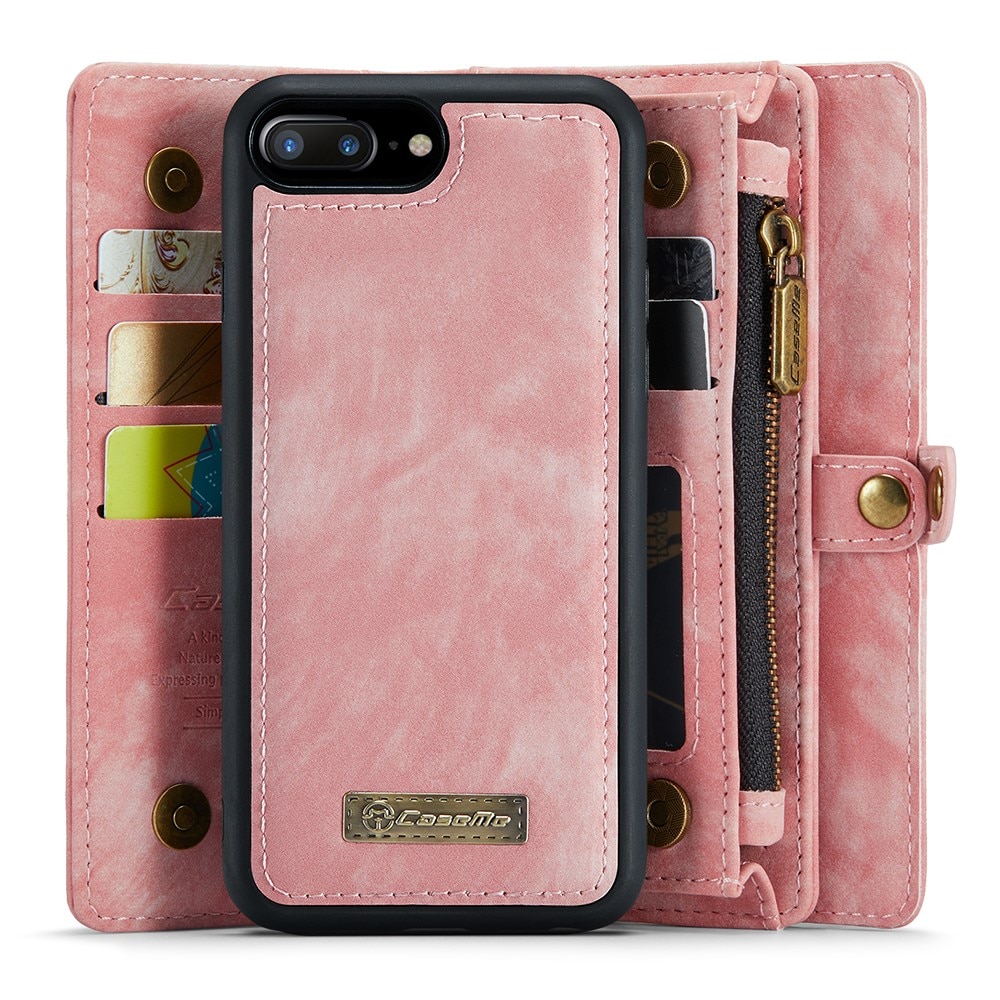 Cartera Multi-Slot iPhone 7 Plus/8 Plus rosado