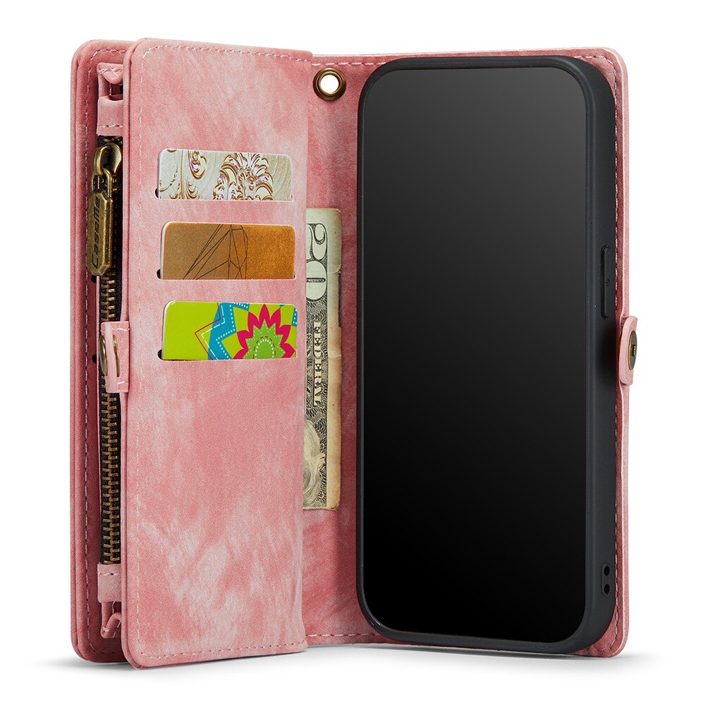 Cartera Multi-Slot iPhone 7 Plus/iPhone 8 Plus Rosa