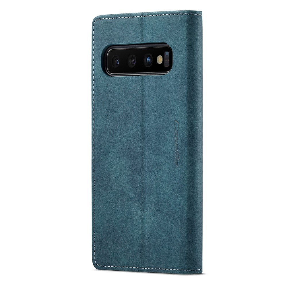 Funda delgada con solapa Samsung Galaxy S10 Azul