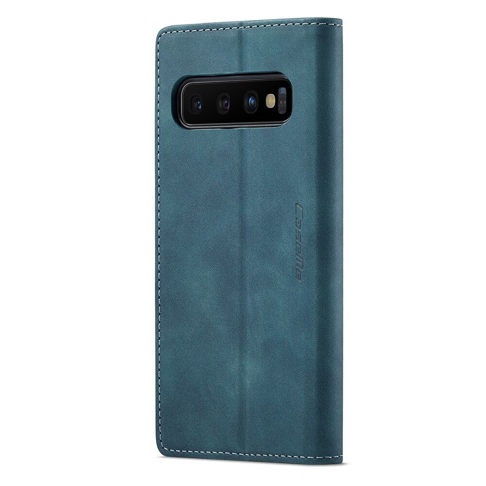 Funda delgada con solapa Samsung Galaxy S10 azul