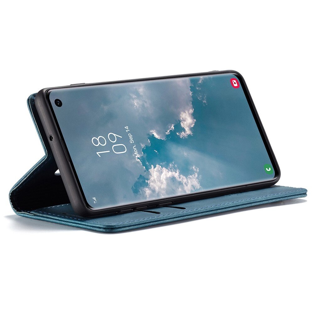 Funda delgada con solapa Samsung Galaxy S10 Azul