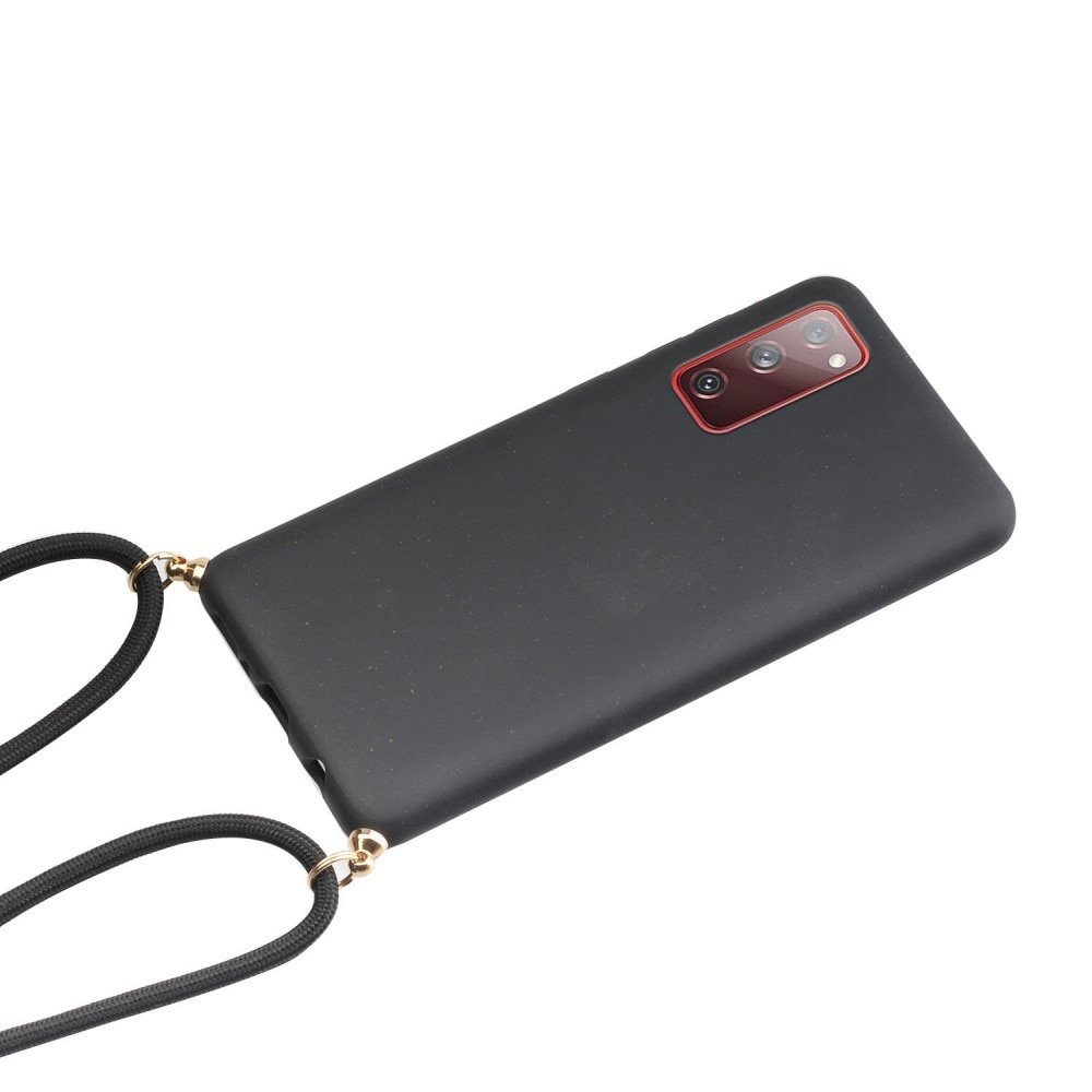 Funda con correa colgante Samsung Galaxy S20 FE Negro