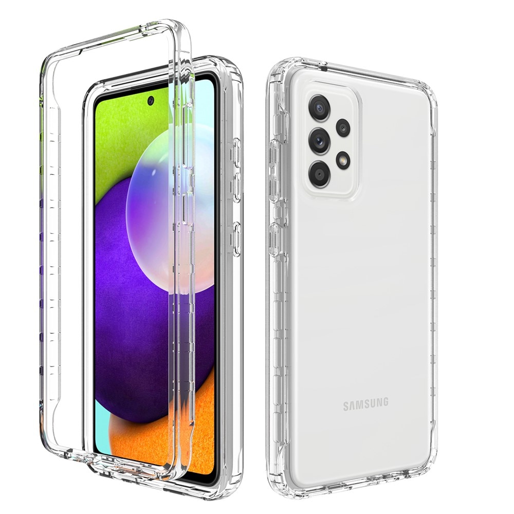 Funda con cobertura total Samsung Galaxy A52 5G Transparente