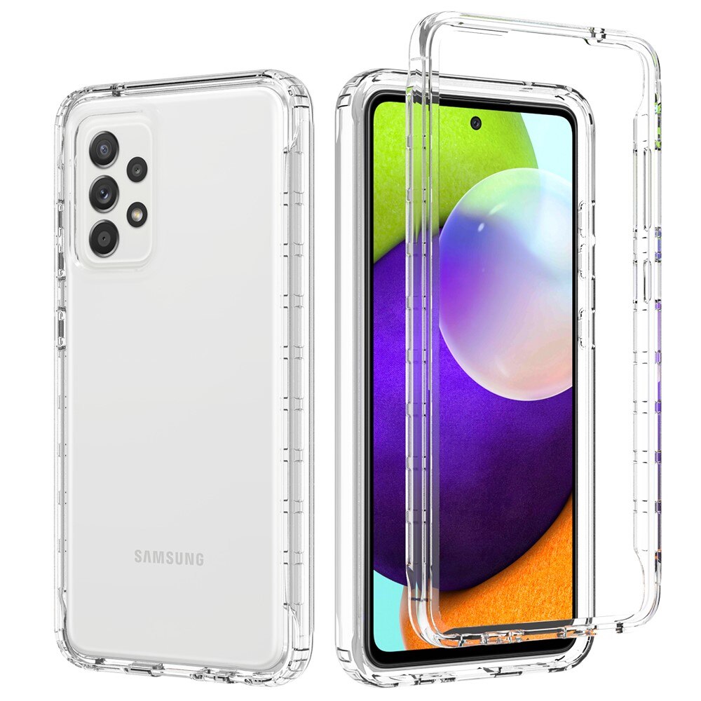 Funda con cobertura total Samsung Galaxy A52/A52s transparente