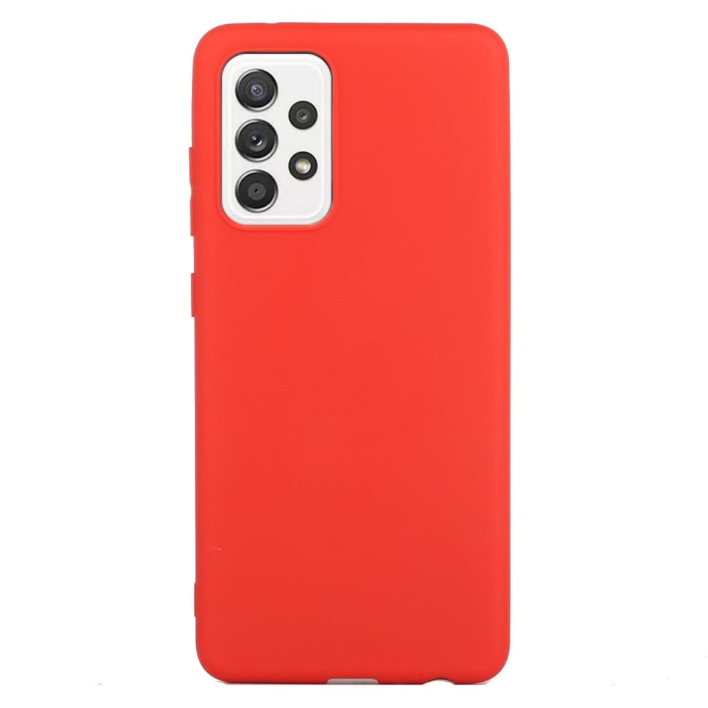 Funda TPU Samsung Galaxy A52 5G Rojo