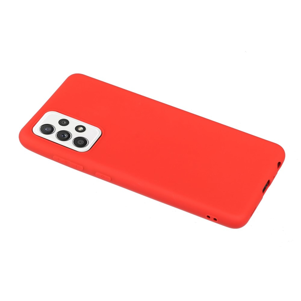 Funda TPU Samsung Galaxy A52 5G Rojo