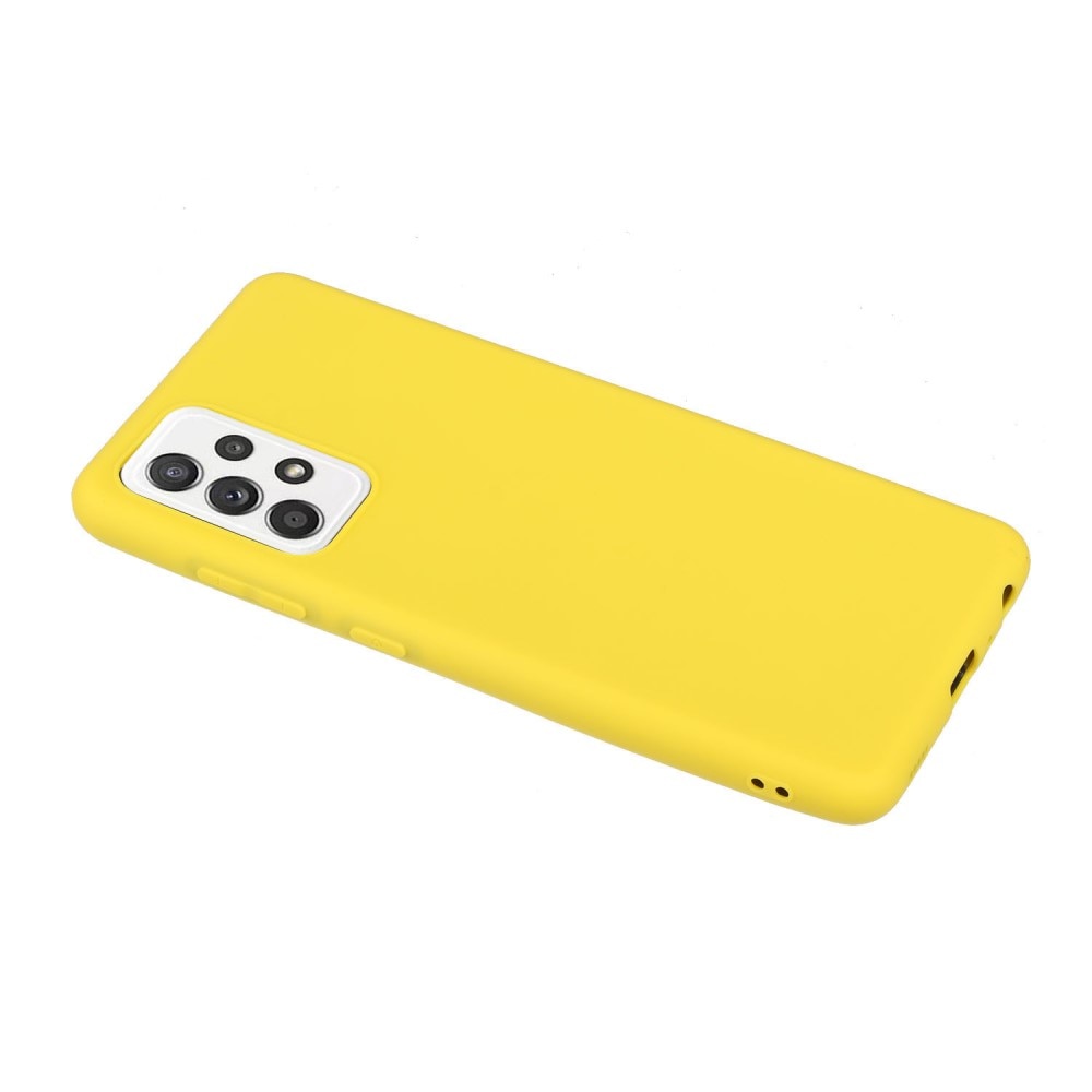 Funda TPU Samsung Galaxy A52 5G Amarillo