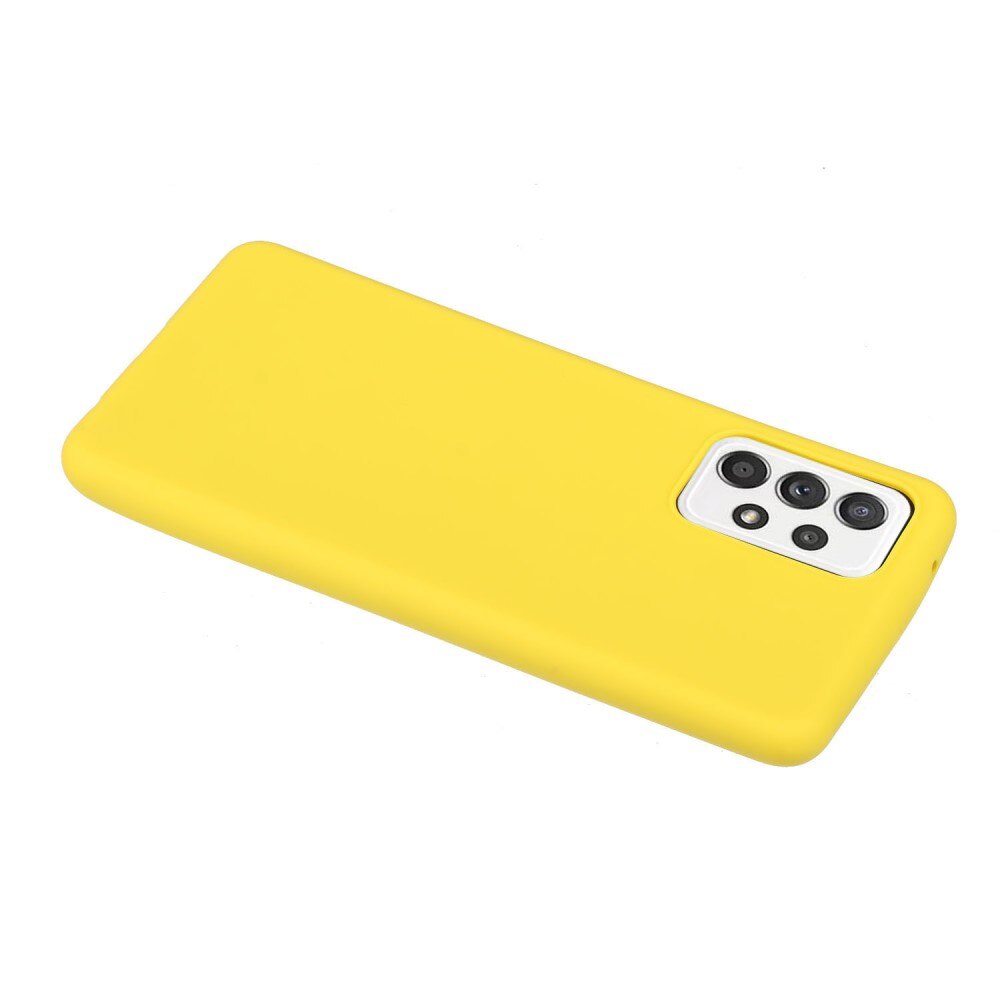 Funda TPU Samsung Galaxy A52 5G Amarillo