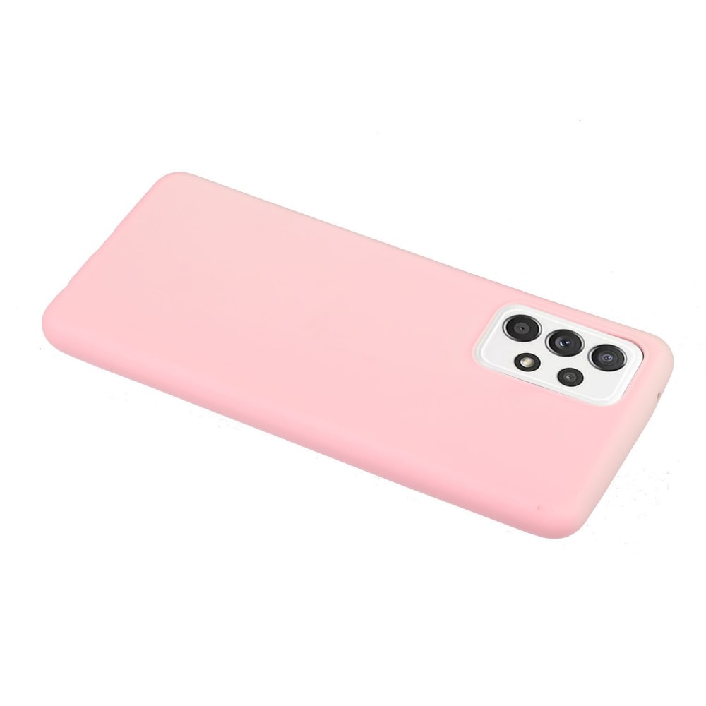 Funda TPU Samsung Galaxy A52 5G Rosado