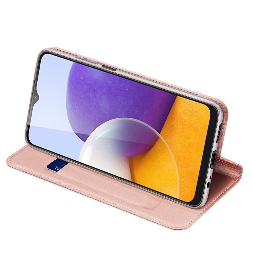 Cartera Skin Pro Series Samsung Galaxy A22 5G Rose Gold