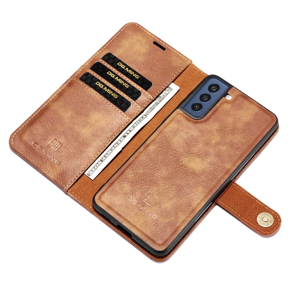 Cartera Magnet Wallet Samsung Galaxy S21 FE Cognac