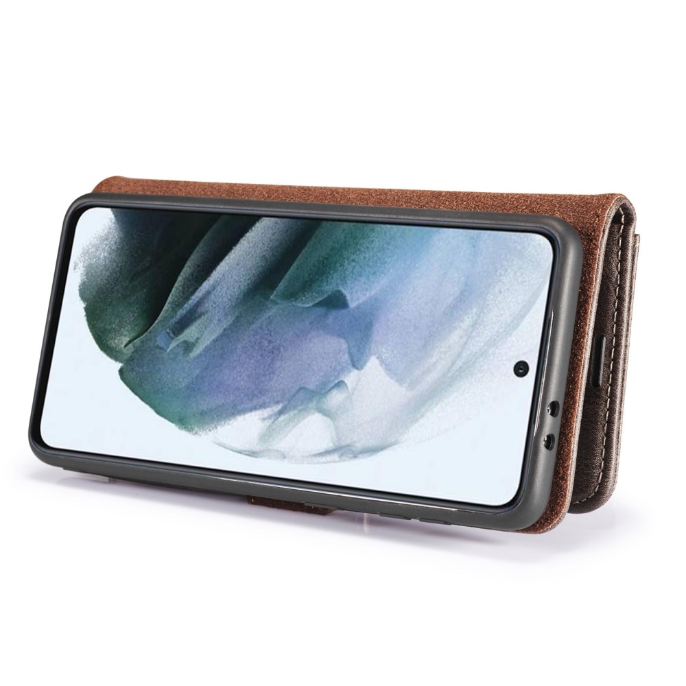 Cartera Magnet Wallet Samsung Galaxy S21 FE Brown