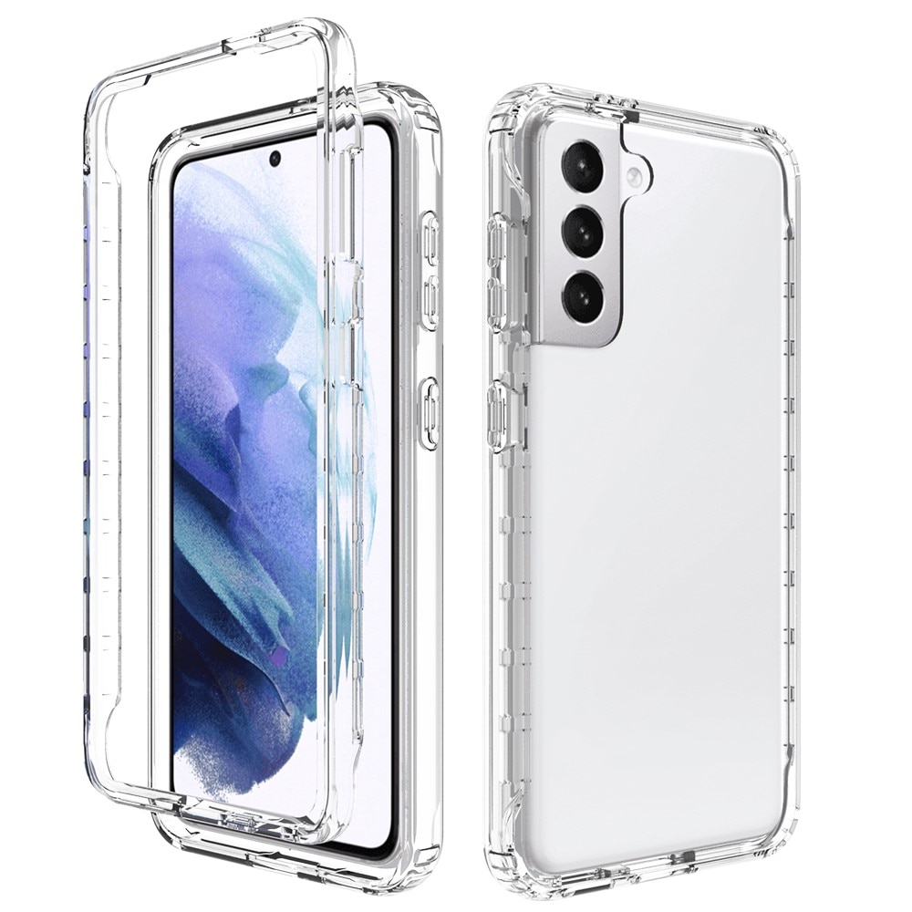 Funda con cobertura total Samsung Galaxy S21 Transparente