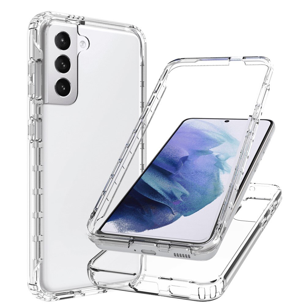 Funda con cobertura total Samsung Galaxy S21 Transparente