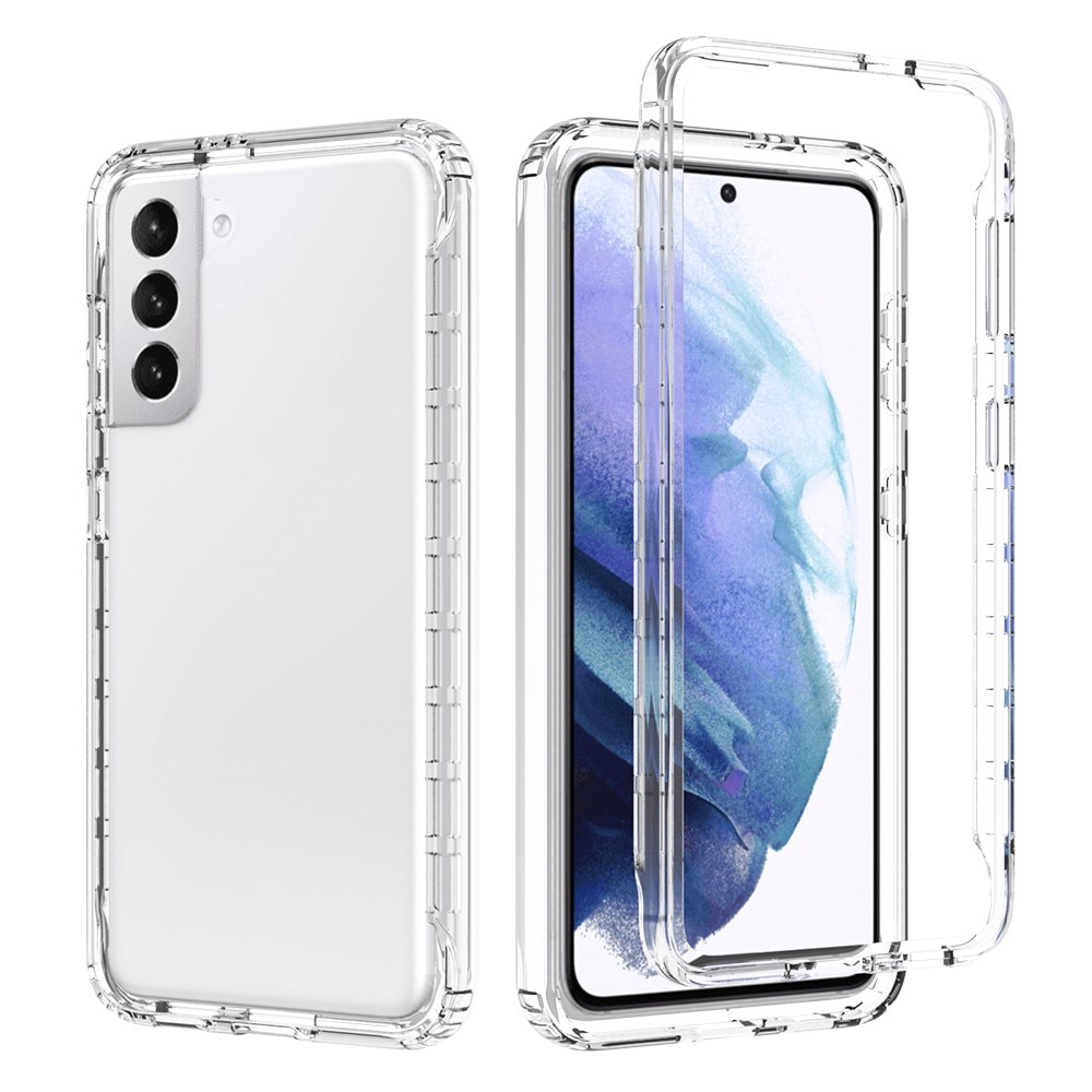 Funda con cobertura total Samsung Galaxy S21 Transparente