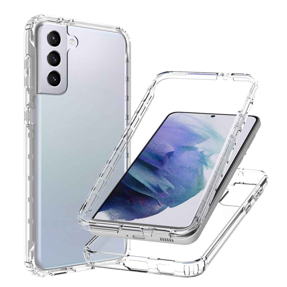 Funda con cobertura total Samsung Galaxy S21 Plus Transparente