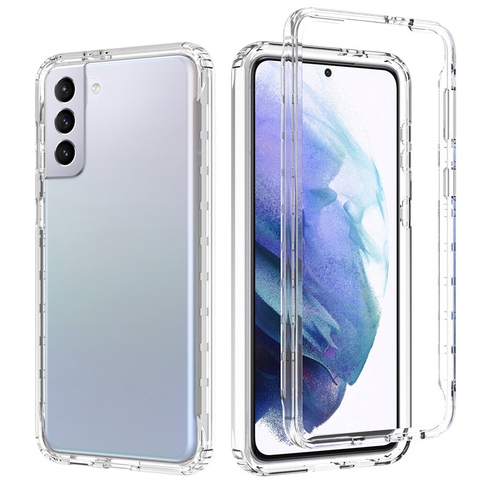Funda con cobertura total Samsung Galaxy S21 Plus Transparente
